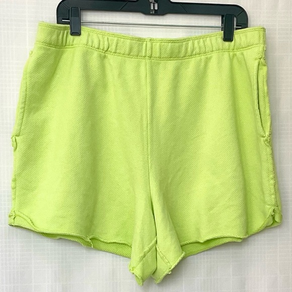 aerie Pants - NWT Aerie Bright Lime soft Athletic Shorts